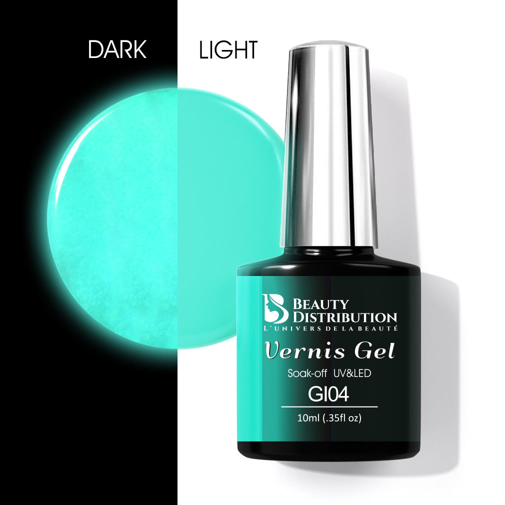 Glow in The Dark gel polish 10ml GL04 Beauty Distribution