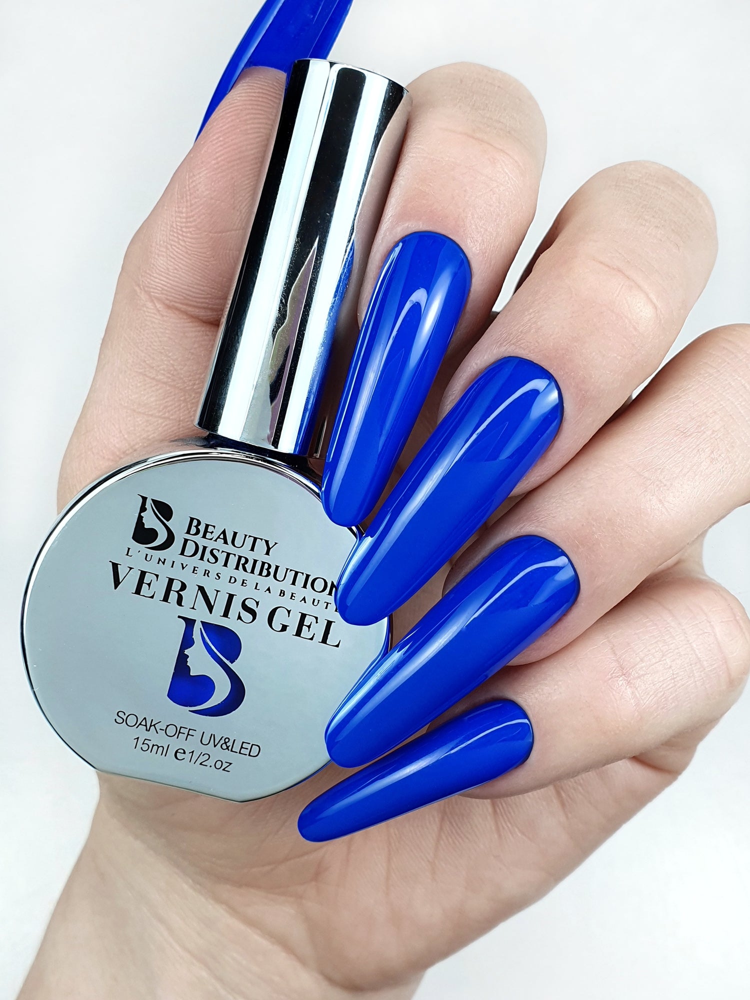 Gel Polish Silver Royal Blue A229 (blue)