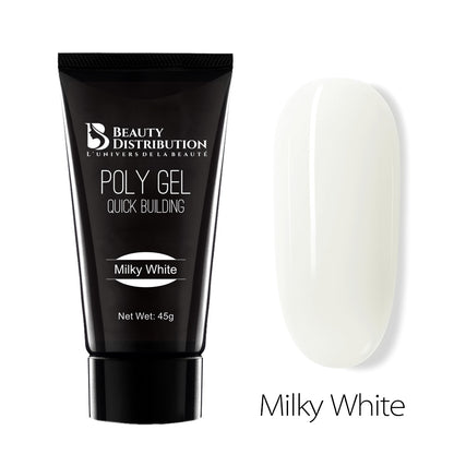 Polygel milky white