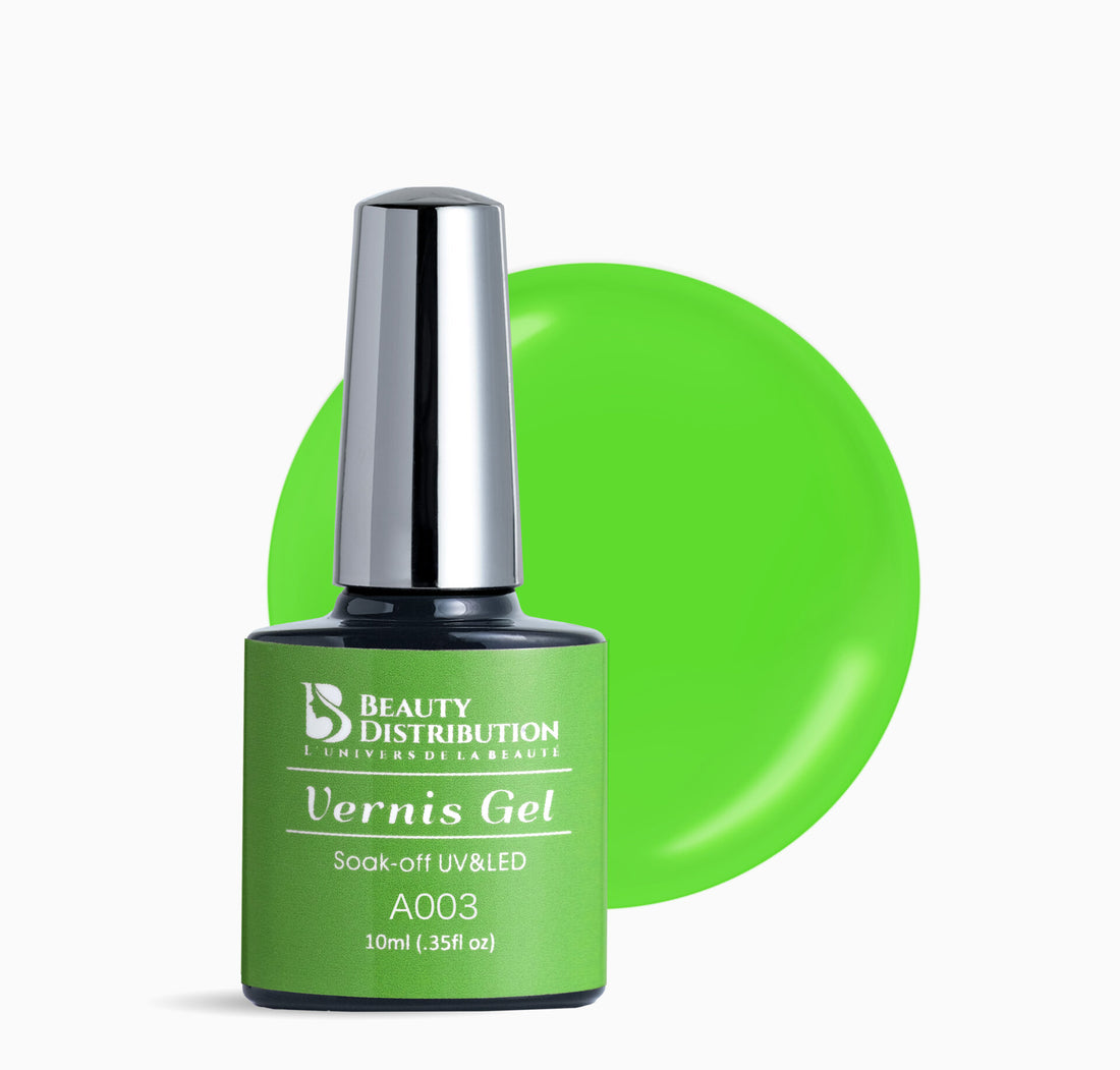 Gel Polish Road Trip Vert Chartreuse A003