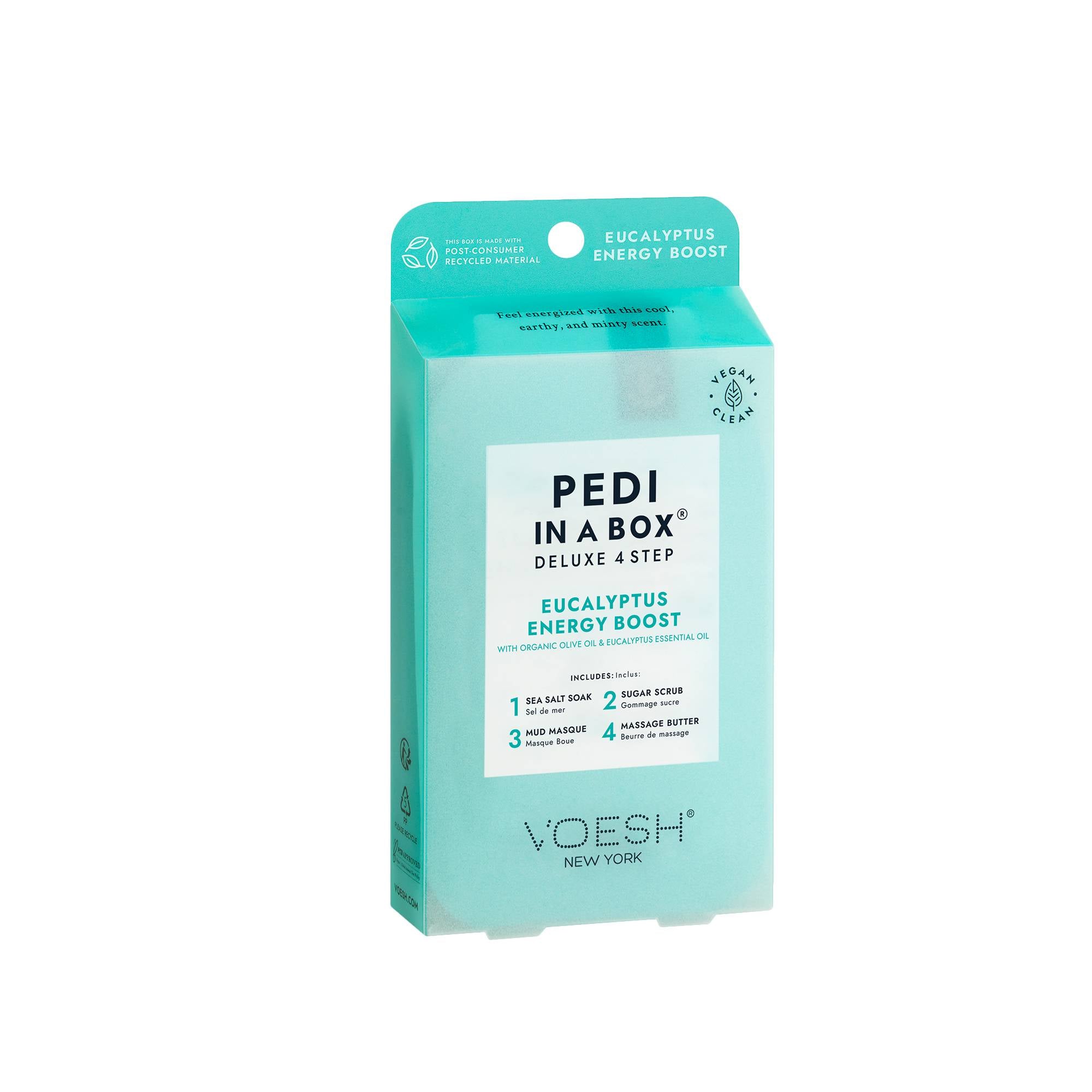 Pedi in a box Voesh - Delux 4 step Eucalyptus Energy Boost