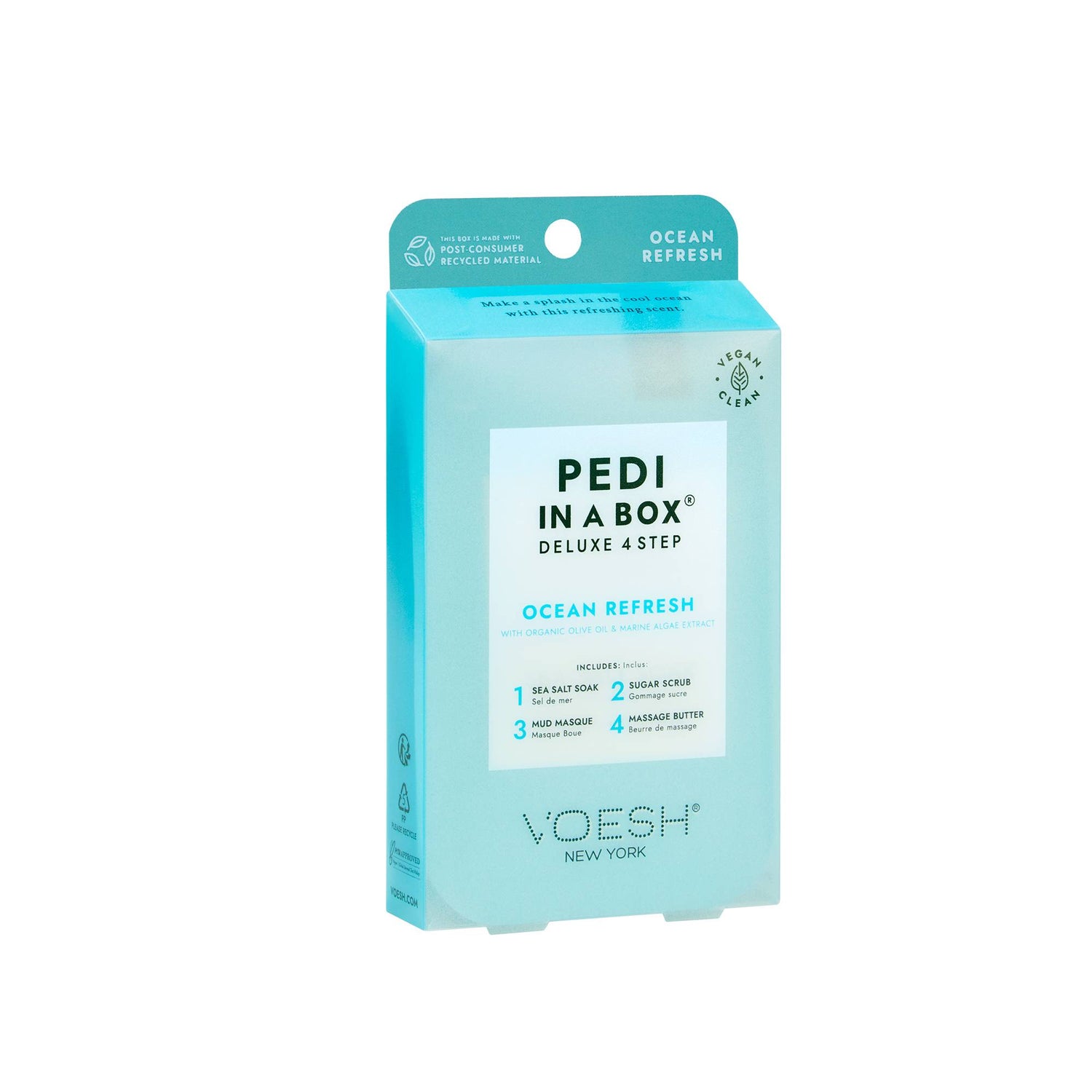 Pedi in a box Voesh - Deluxe 4 pasos Ocean Refresh