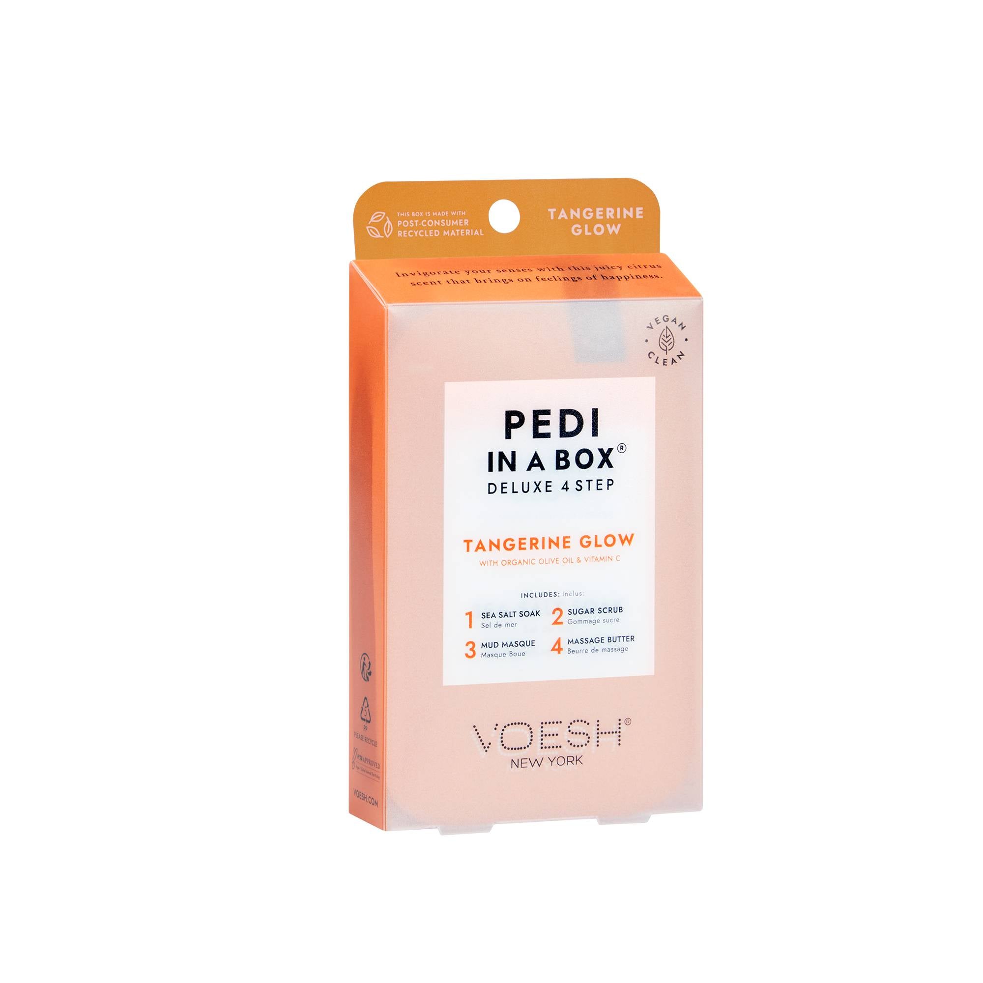 Pedi in a box Voesh - Deluxe 4 pasos Tangerine Twist