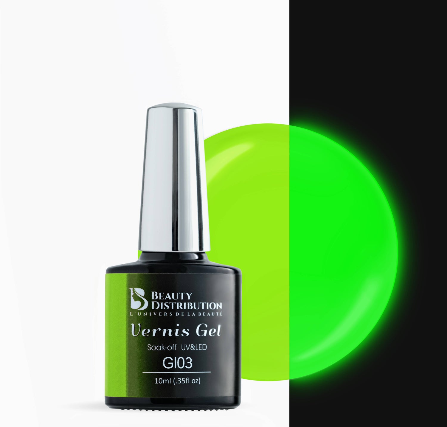 Gel Polish Luminous Glow in The Dark GL03