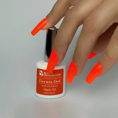 Vernis semi-permanent Néon 03 Flamme Fusion 10 ml