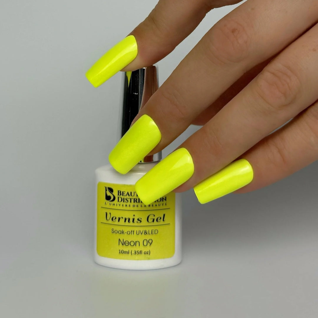 Semi-permanent varnish Neon Summer 09 Citrus Yellow