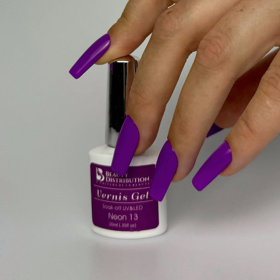 Neon 13 Electric Purple semi-permanent varnish 10 ml