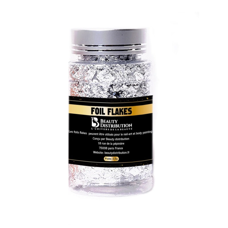 FOIL FLAKES SILVER 3.5G