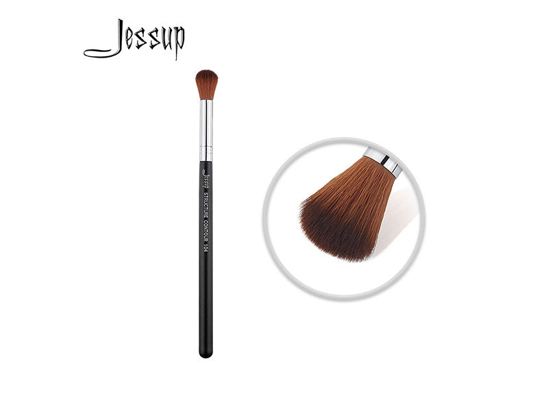 STRUCTURE-CONTOUR-104 par Jessup pinceau poudre avec brosse arrondie pour contouring