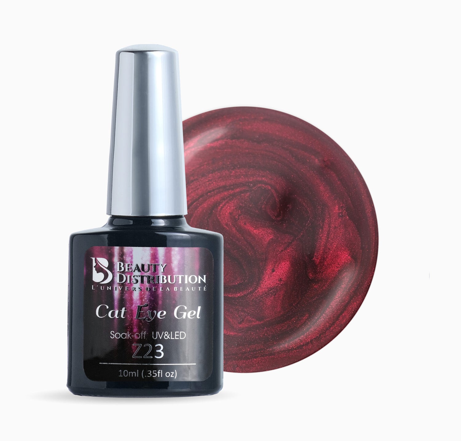 Esmalte en gel Cat eye Ruby Feline Z23 