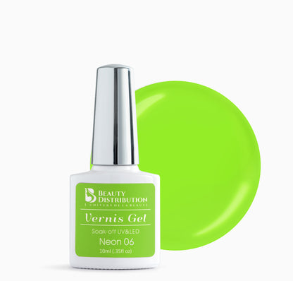 Semi-permanent varnish Neon 06 Apple Green 10 ml