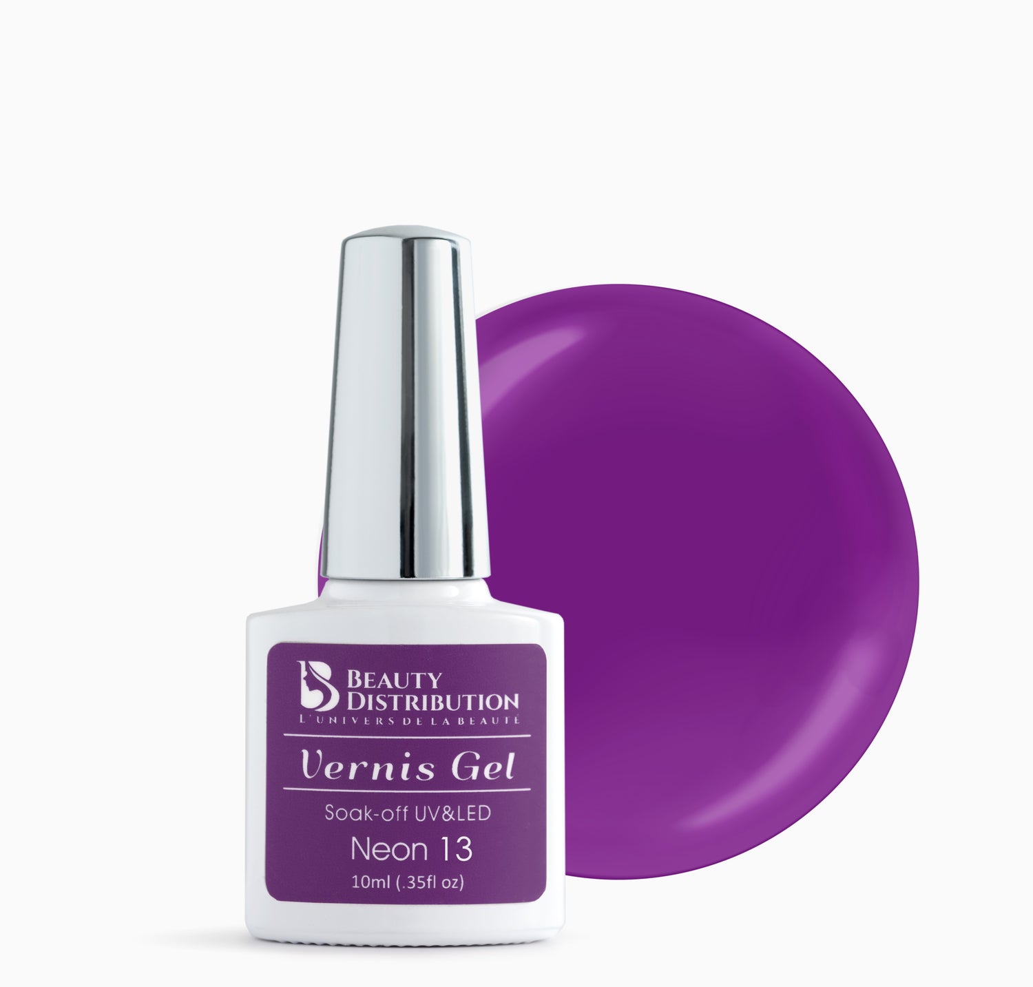 Neon 13 Electric Purple semi-permanent varnish 10 ml