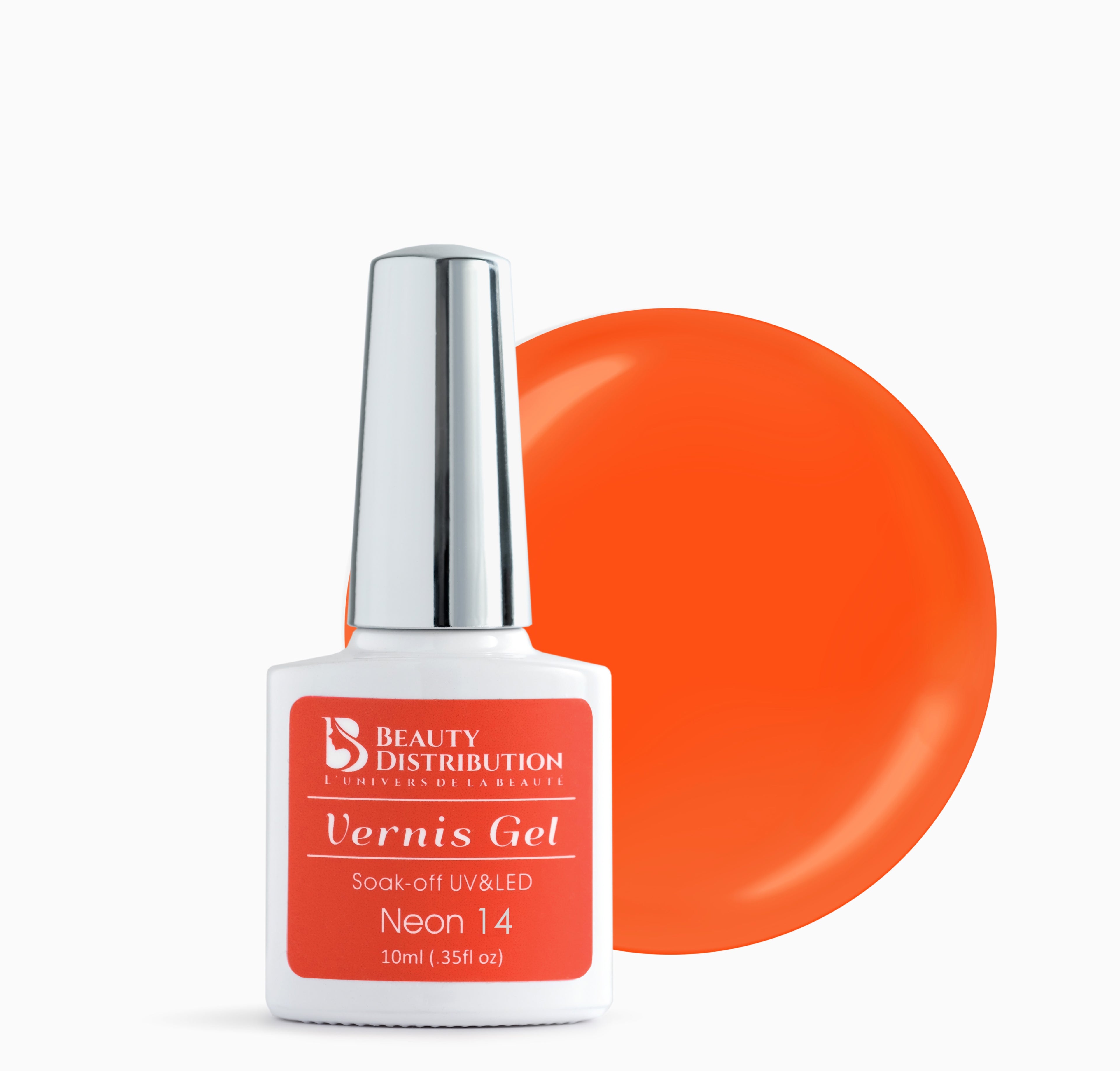 Semi-permanent varnish Neon 14 Orange Sunset 10 ml