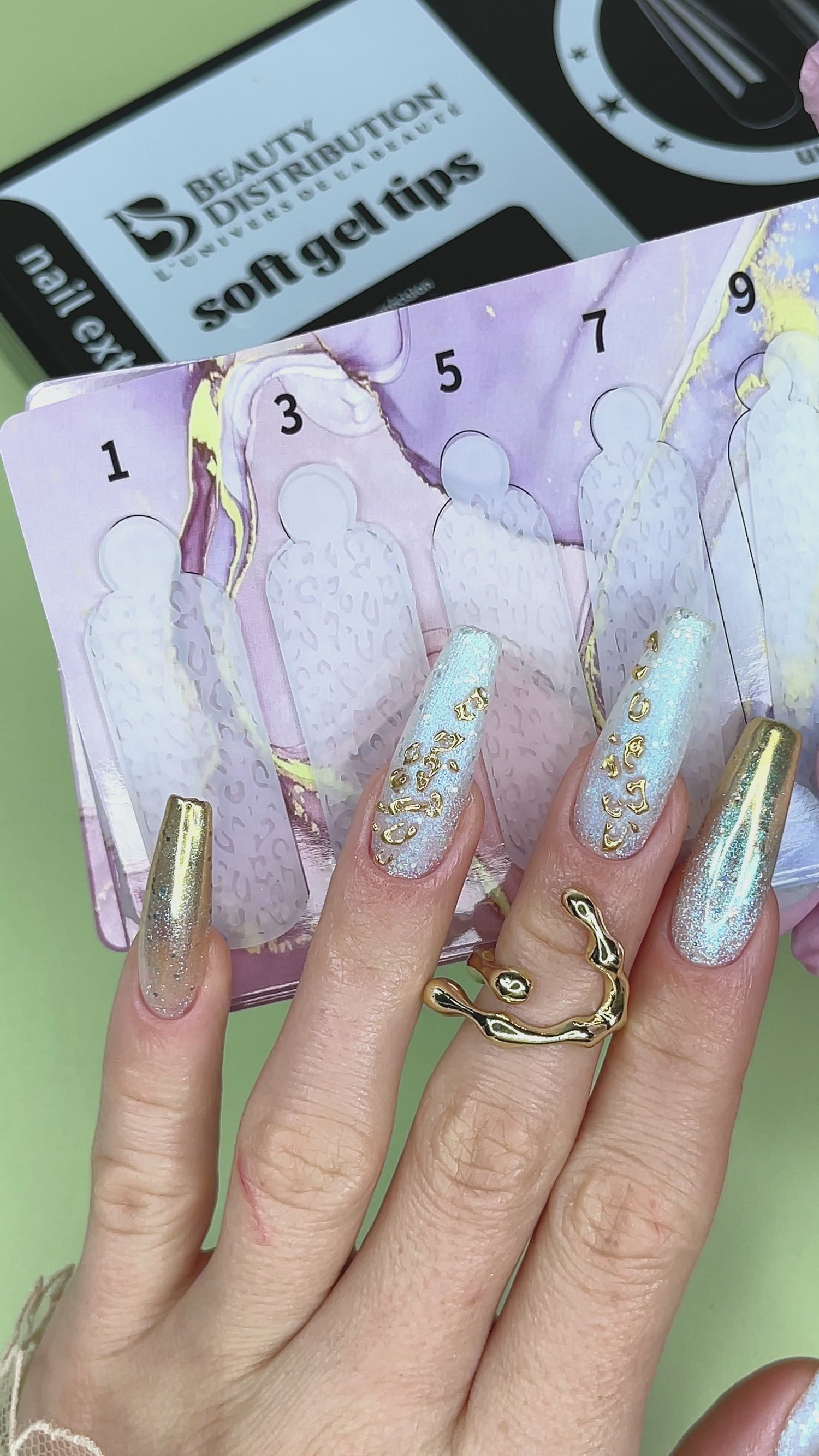 Glam Patch Nails